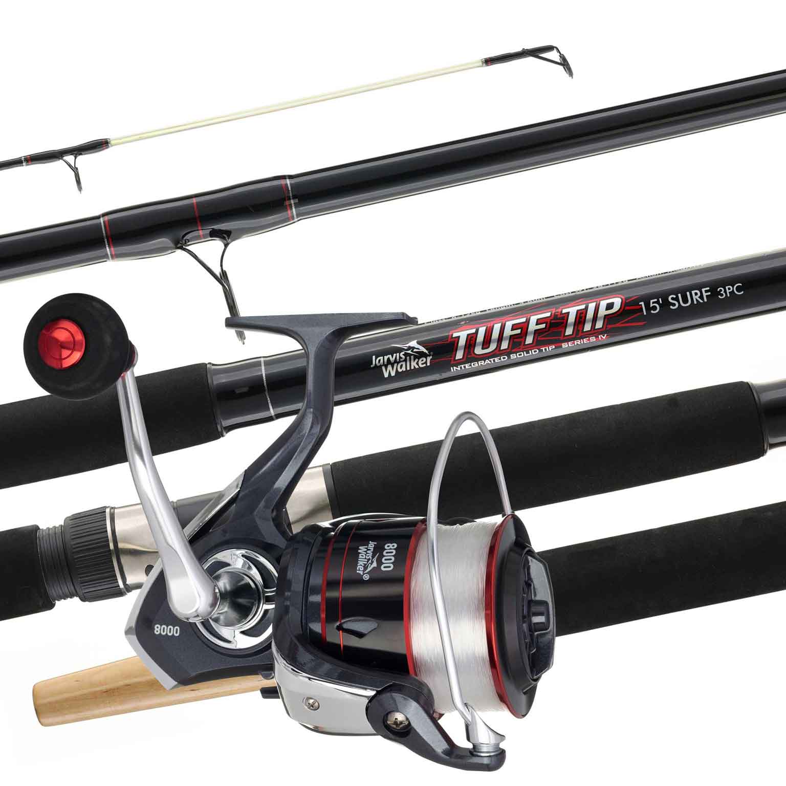 Jarvis Walker JARVIS WALKER TUFF TIP 15' 3/P SURF COMBO